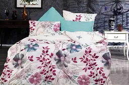 Комплект постільної білизни з компаньйоном TAG Tekstil R-T9199 Полуторний