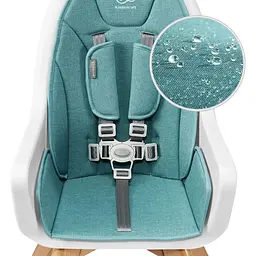 Стільчик для годування Kinderkraft Tixi Turquoise блакитний (00-00158724) - мініатюра 12