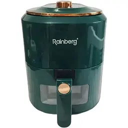 Аерофритюрниця електрична безмасляна Rainberg RB-2242 7.5 л 3800 Вт Зелений