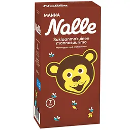 Крупа манна з шоколадом Nalle 600 г