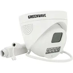 Купольна внутрішня камера Green Wave з мікрофоном GW IPC55D5MP30 2.8mm POE ІЧ-підсвічування 5MП Starlig