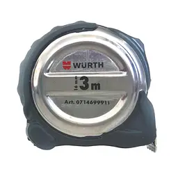 Рулетка карманная Wurth Profi 3 м (0714699911)