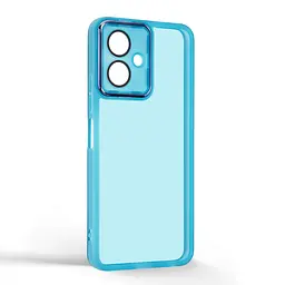 Защитный чехол для TECNO Spark Go 2 4G (KM4), Shade, синий, TPU+PC, матовый, защита всего корпуса, панель-накладка, противоударный, с высокими бортами, амортизирует удары при падениях, ArmorStandart (ARM87907) - мініатюра 2