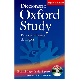 Diccionario Oxford Study para estudiantes de inglés: español-inglés/inglés-español -