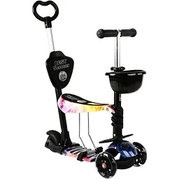 Самокат 5 в 1 Best Scooter 59х15х29 см Різнобарвний 000231293