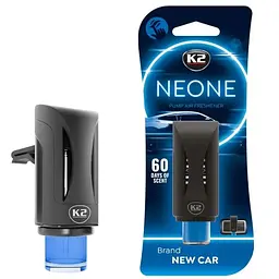 Ароматизатор повітря на обдув K2 NEON BRAND NEW CAR Нова машина (V371) (K20773)