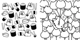 Книга Розмальовка Pusheen Артбукс 2033 Різнокольоровий shop (9786175232033) - мініатюра 4