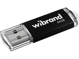 Флешка Wibrand 64 GB Cougar Black USB 2.0 (WI2.0/CU64P1B)