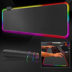Килимок для мишки Jedel MP-02 80x30 см з підсвічуванням RGB - мініатюра 2