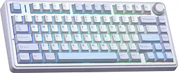 Клавіатура бездротова Aula F75 Gasket Greywood V3 Blue (6948391208633) - мініатюра 2
