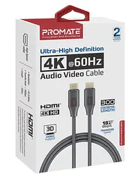 Кабель Promate HDMI-HDMI V 2.0 3 м (prolink4k60-300) - мініатюра 2