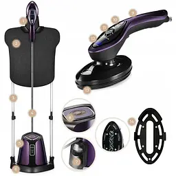 Прасувальна система 3 в 1 Mozano Ultra Care 2500W Purple - мініатюра 3
