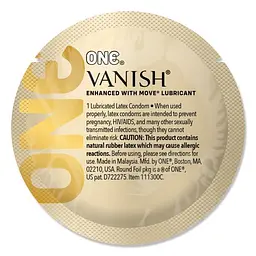 Надтонкі презервативи ONE Vanish Hyperthin для реалістичних відчуттів, 1 шт One One Vanish 101889