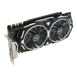 Відеокарта MSI GTX 1080Ti 11Gb Armor (GTX 1080 TI ARMOR 11G OC) (GDDR5X, 352 bit, PCI-E v3.0) Б/в - мініатюра 2