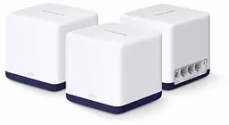 MESH-система Mercusys mesh Halo H50G AC1900 3Pcs White 802.11ac (Halo H50G(3-pack))