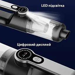 Пилосос Aspiring Gale 4 Wireless and Cord 17000 Pa - мініатюра 2