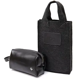 Чоловіча шкіряна косметичка GRANDE PELLE 17х10.5х7 см acs0018586 - мініатюра 5