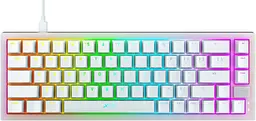 Клавіатура механічна K5 68Key, Kailh Red, USB-A, EN/UA, Hot-swap, RGB, біла Cherry Xtrfy teh0013856