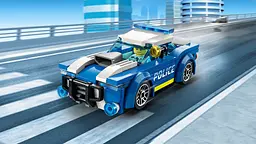 Конструктор LEGO City Поліцейський автомобіль 94 деталей (60312) - мініатюра 6