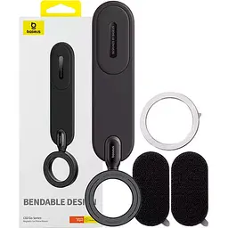 Автотримач Baseus C02 Go Series Magnetic Car Phone Mount Black [C40165500111-00] [116104] - мініатюра 4