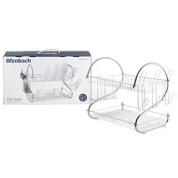 Сушка для посуду Ofenbach NB-100405 біла - мініатюра 10