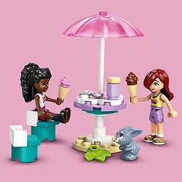 Конструктор LEGO Friends Хартлейк-Сіті. Фургон із морозивом 92 деталі (42644) - мініатюра 8