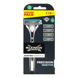 Бритва Wilkinson Sword Quattro Sensitive зі змінними картриджами, 1 шт. - мініатюра 3