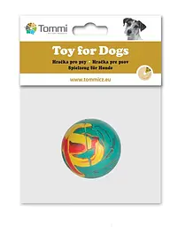 Іграшка для собак Tommi м'яч гумовий №1