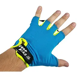Велорукавиці Good Bike Mesh короткий палець розмір L сині (94522Blue-IS) - мініатюра 5
