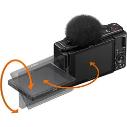 Фотоапарат Sony ZV-1F Black (ZV1FB.CE3) UA [111261] - мініатюра 9
