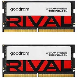Модуль пам`ятi SO-DIMM DDR5 2x16GB/5600 Goodram Rival (GGEES5-56L40S/32GDC)