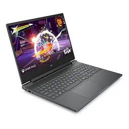 HP Ноутбук HP Victus 15-fb3105ua 15.6" FHD IPS AG, AMD R5-8645HS, 16GB, F512GB, NVD3050-6, DOS, сірий - мініатюра 6