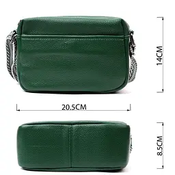 Жіноча шкіряна сумка Vintage 20,5х14х8,5 см sum0026555 - мініатюра 4