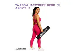 Килимок для фітнесу EasyFit EVA 183*61*3 мм чорний (EF-1927-BK) - мініатюра 7