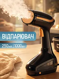 Відпарювач одягу Crownberg Steamer 1000 Вт чорний - мініатюра 2