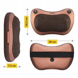 Подушка-масажер 4FIZJO Shiatsu Pro+ 4FJ0561 Brown (P-5907739319166) - мініатюра 3