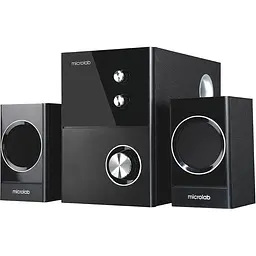Акустична система 2.1 Microlab M-223, чорна (M-223)