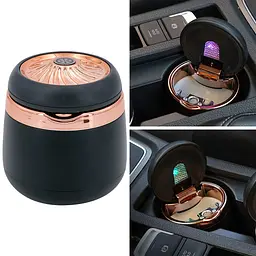 Попільничка з підсвічуванням Car Ashtray 85 x 75 см Керамічна Чаша (N18A) - мініатюра 3