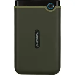 Зовнішній жорсткий диск Transcend StoreJet 25M3 Slim 1 TB 2.5" USB 3.0 military green (TS1TSJ25M3G)
