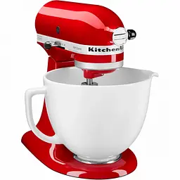Чаша KitchenAid 5KSM2CB5LW керамічна, з ручкою 4.7 л біла (5KSM2CB5LW) - мініатюра 2