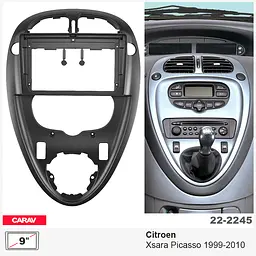 Перехідна рамка Citroen Xsara Picasso Carav 22-2245 - мініатюра 6