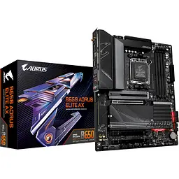 Материнська плата Gigabyte B650 AORUS ELITE AX (B650 AORUS ELITE AX) (Socket AM5, AMD B650, ATX) Б/в - мініатюра 5