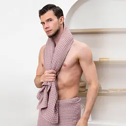 Набір рушників Cosas Waffle Rose 2 шт. (SetTowel_95x130_Rose) - мініатюра 7