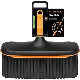 Щітка для прибирання у дворі і будинку Fiskars OneClick 27 см (1080701) - мініатюра 2