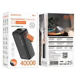 Зовнішній аккумулятор BOROFONE BJ66 Magnifico 22.5W+PD20W - мініатюра 3
