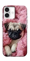 TPU чохол Demsky Мопс у ніжностях для Apple iPhone 16 Plus (6.7")