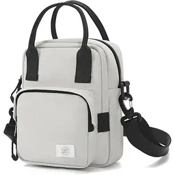 Сумка через плече жіноча Tigernu T-S8668 2.2л для планшета до 7'' White (18192)