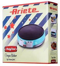 Млинниця Ariete Crepes Maker Party Time 0202 голубая - мініатюра 7