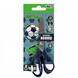 Дитячі ножиці Yes "Football" 13 см для школи та творчості (480485)