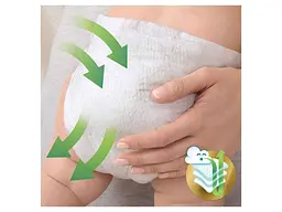 Пiдгузки PAMPERS 6-10кг 60шт Premium Care № 3 Midi Економ - мініатюра 7